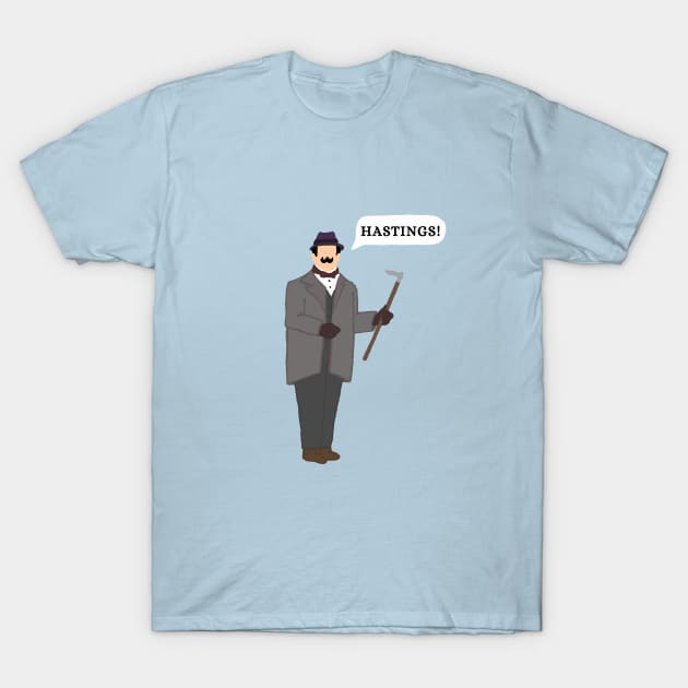 Hastings! -Poirot T-Shirt by bumblebeebuiscut